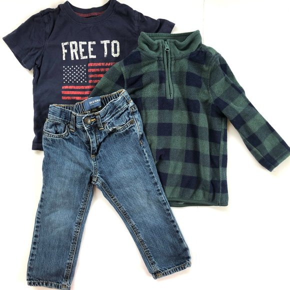 Other - Toddler Tee, Fleece + Jean Bundle (3 items)